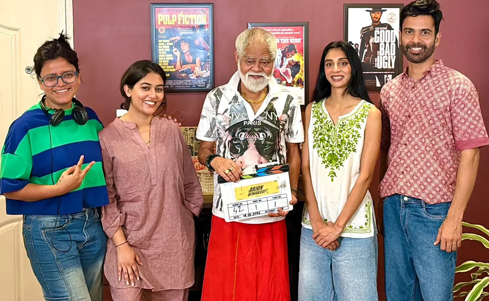 Bollywood's Sanjay Mishra, Rajesh Tailang, and Dolly Singh Kickstart Filming for 'Arjun Bewakoof'