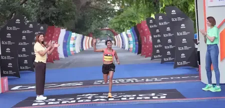 World 10K Bengaluru: Sanjivani's Hat-Trick, Harmanjot Shines for India