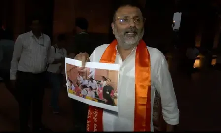 राहुल गांधी पर कार्रवाई की मांग, संसद को पिकनिक का स्थान न समझें: निशिकांत दुबे