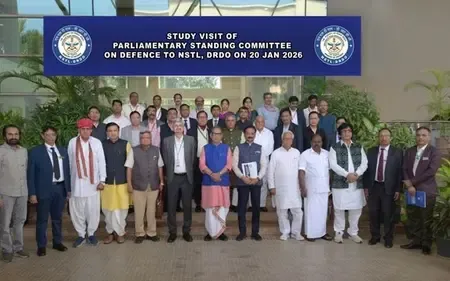 क्या संसदीय स्थायी समिति ने रक्षा पर एनएसटीएल, विशाखापत्तनम का दौरा किया?