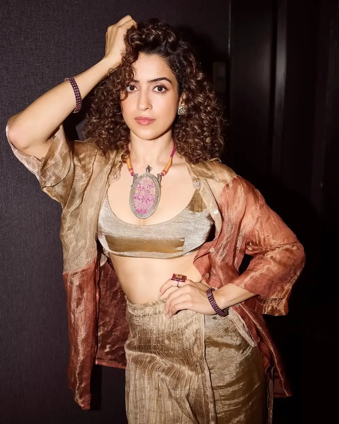 Did Sanya Malhotra Injure Herself While Filming 'Morni Banke'?