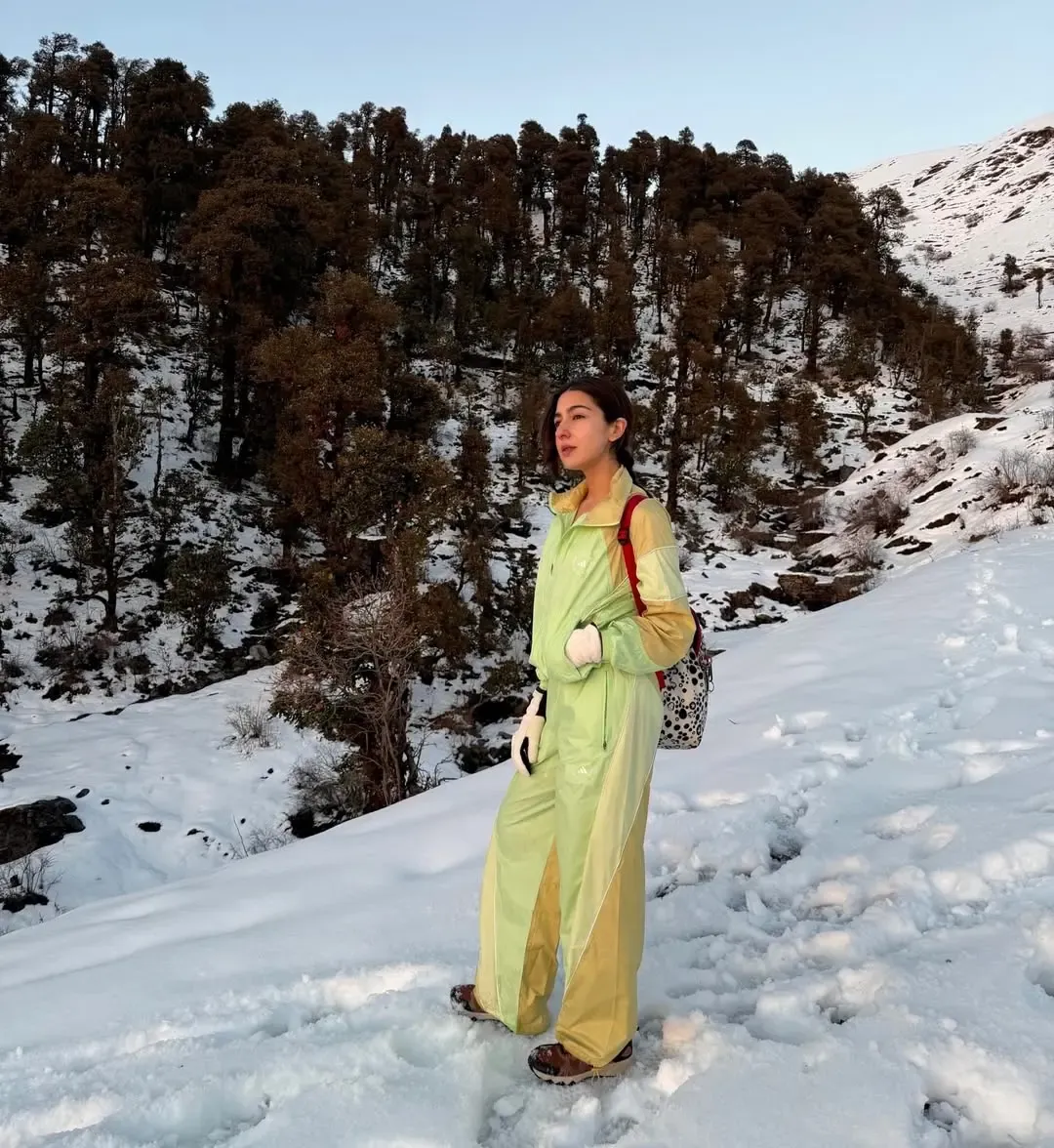 Sara Ali Khan Shares Her Mountain Retreat Experience