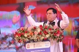 सर्बानंद सोनोवाल ने चार नए नदी प्रकाशस्तंभों की आधारशिला रखी, अंतर्देशीय जलमार्ग को मिलेगा बल