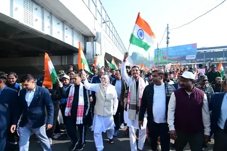 सरदार पटेल की 150वीं जयंती पर रांची में विशाल यूनिटी मार्च, नशामुक्ति और स्वदेशी की ली शपथ
