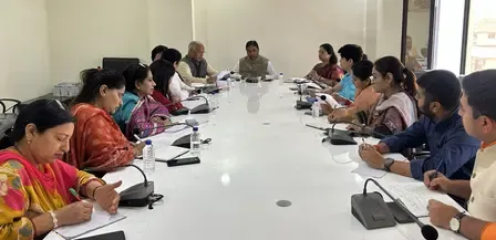सत शर्मा और अशोक कौल ने भाजपा के संगठनात्मक कार्यक्रमों की समीक्षा की, नारी शक्ति पर जोर दिया