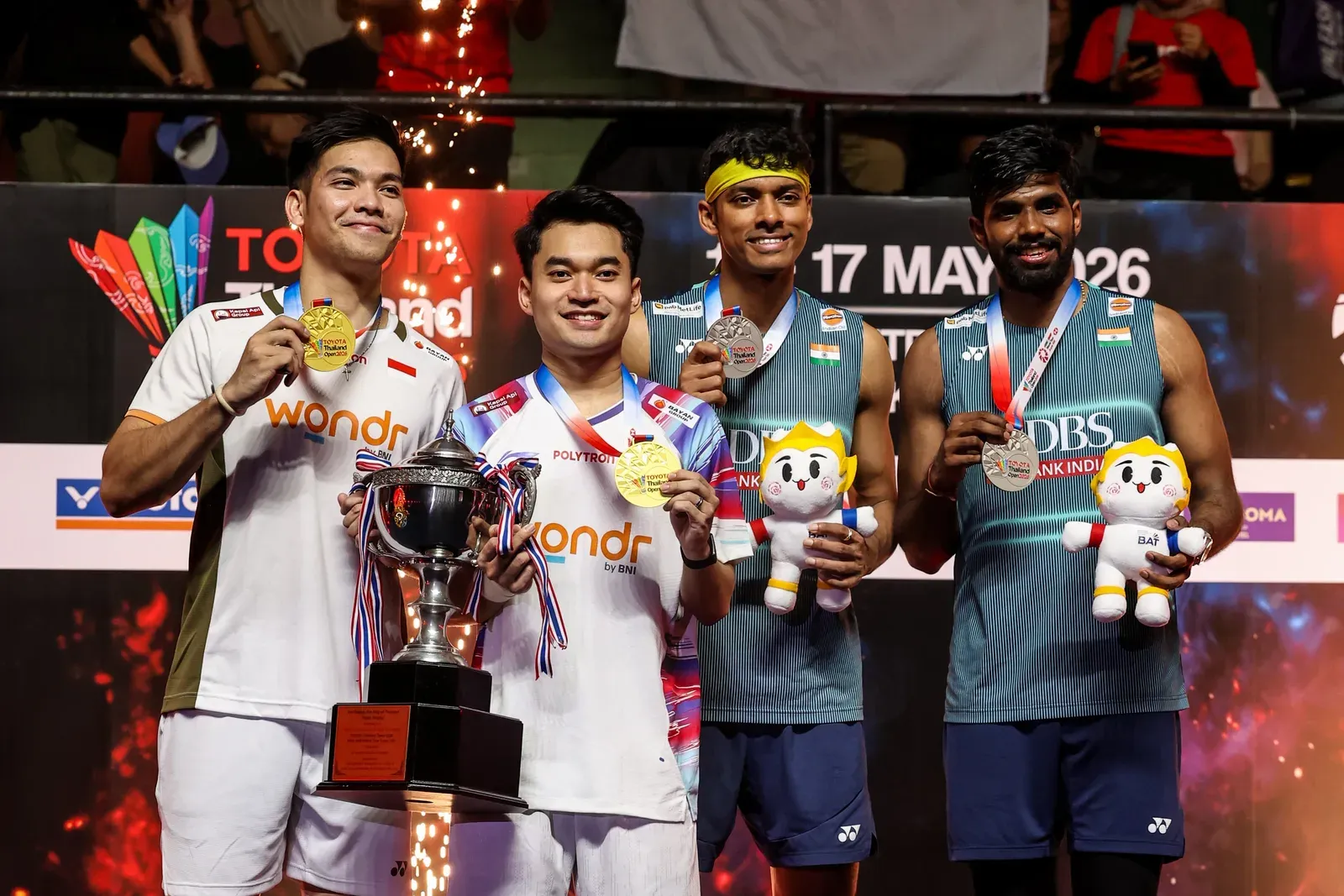 Satwik-Chirag skip Malaysia Masters after Thailand Open final run