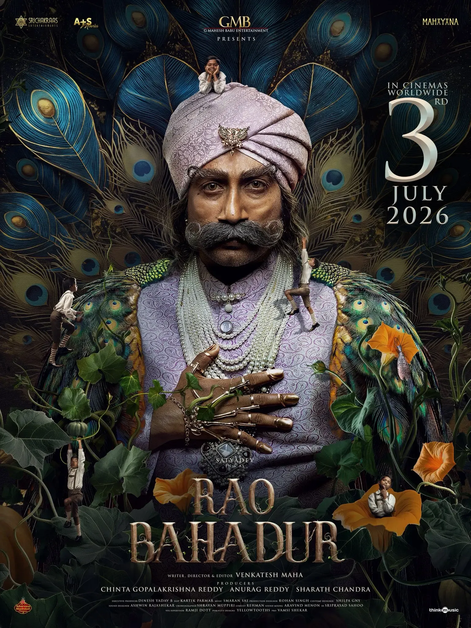 Satya Dev's Rao Bahadur shifts to July 3 release, delays from June 5