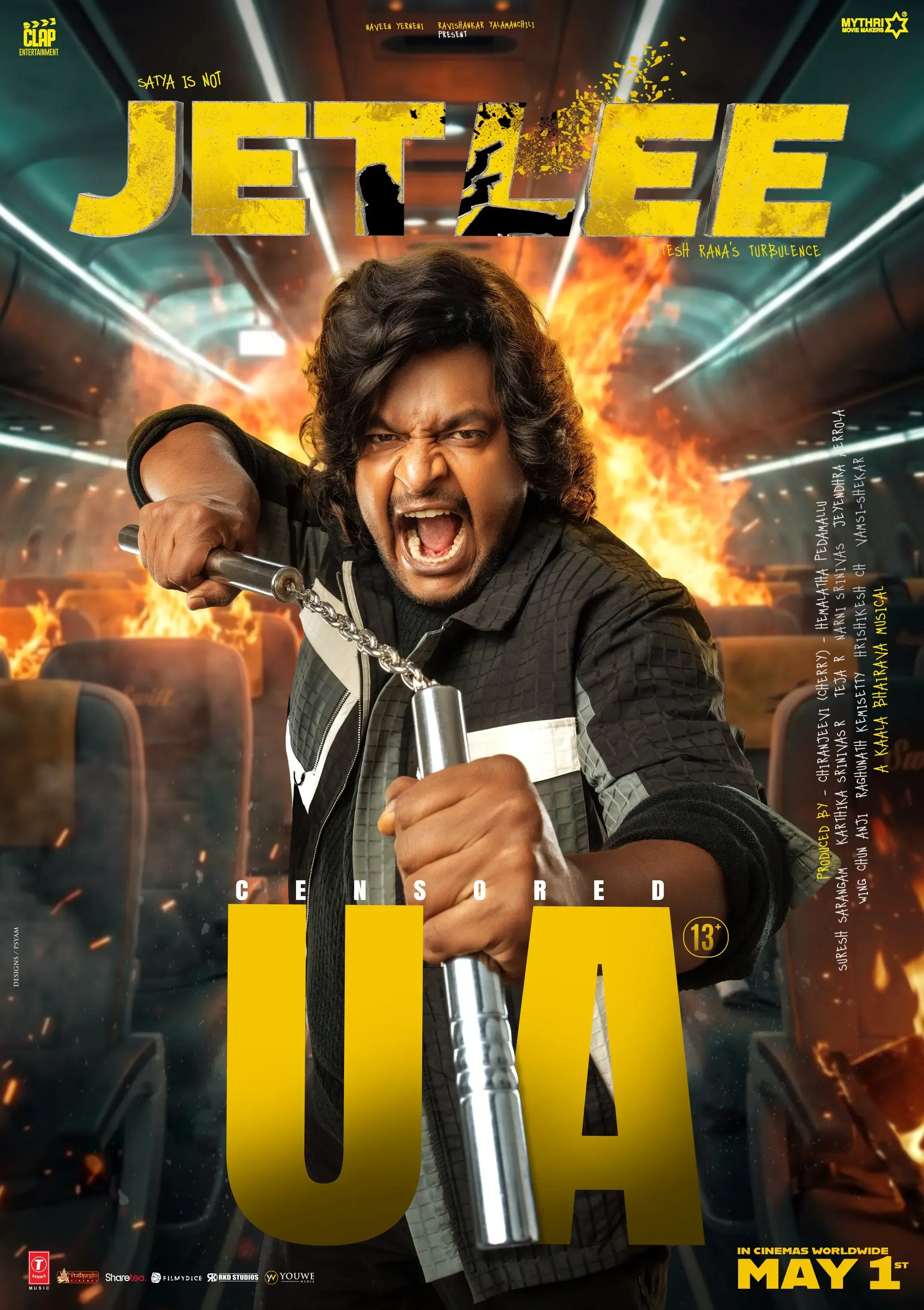 Jetlee Gets U/A Certificate: Satya's Action Comedy Hits Cinemas May 1