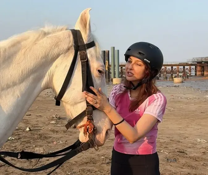 Saumya Tandon's First Horse Riding Lesson: A Magical Journey