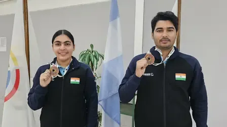 Did Saurabh-Suruchi Secure 10m Air Pistol Mixed Team Bronze at Asian Shooting Championships?