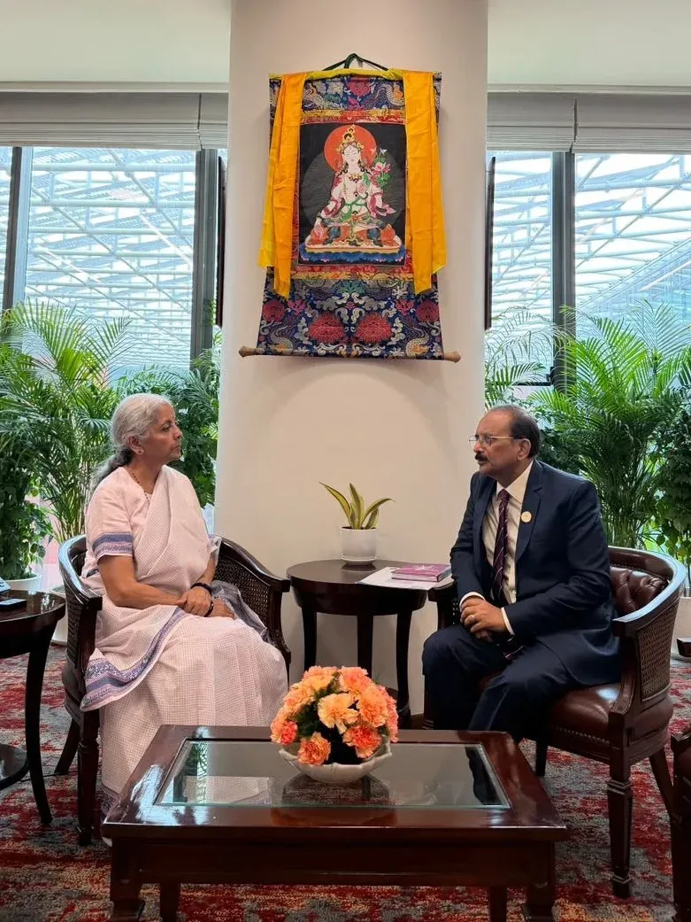 SBI Chairman Calls on Finance Minister Sitharaman