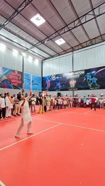 Scindia launches ₹43 crore Kuno River project, inaugurates badminton academy in Guna