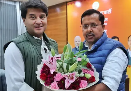 Did Scindia Congratulate Nitin Nabin on His Appointment?