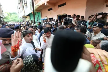 What Did Scindia Say About MP CM's Management of Flood-Affected Areas in Gwalior-Chambal?