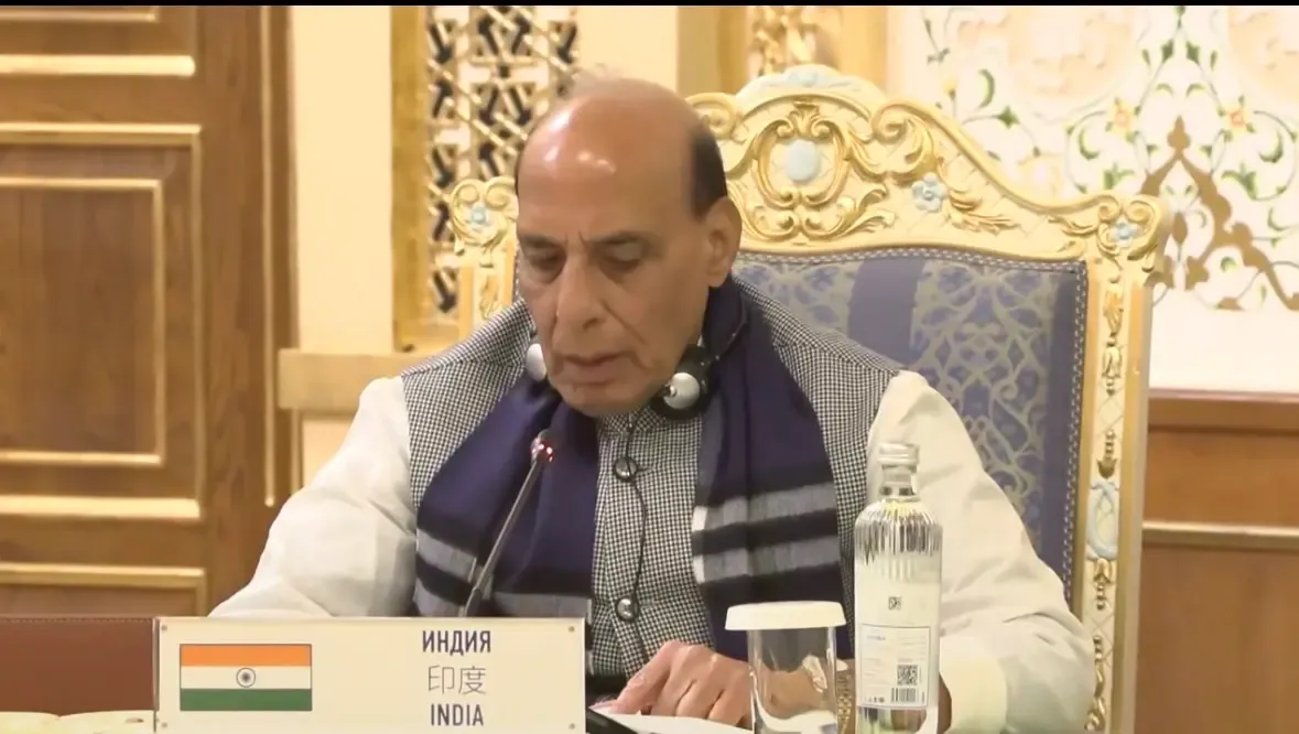 एससीओ बैठक में राजनाथ सिंह का कड़ा संदेश: आतंकवाद के पूरे तंत्र को सामूहिक रूप से नष्ट करें