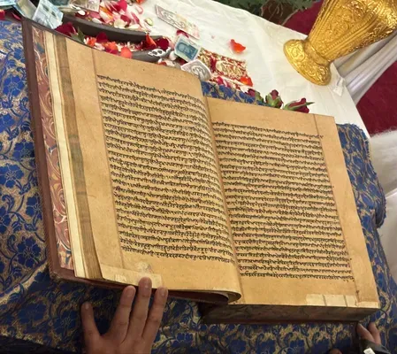 300-year-old Guru Granth Sahib manuscript: India Consulate, Edinburgh Uni plan darshan