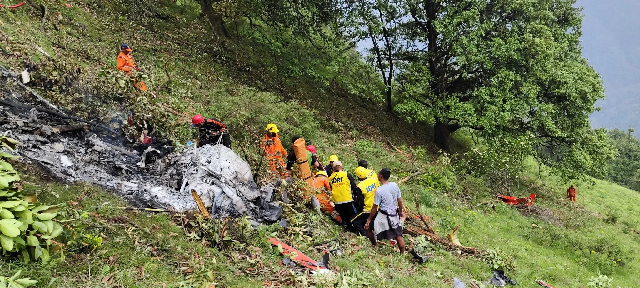 Did SDRF Successfully Recover All Seven Bodies from U'Khand Helicopter Crash Site?