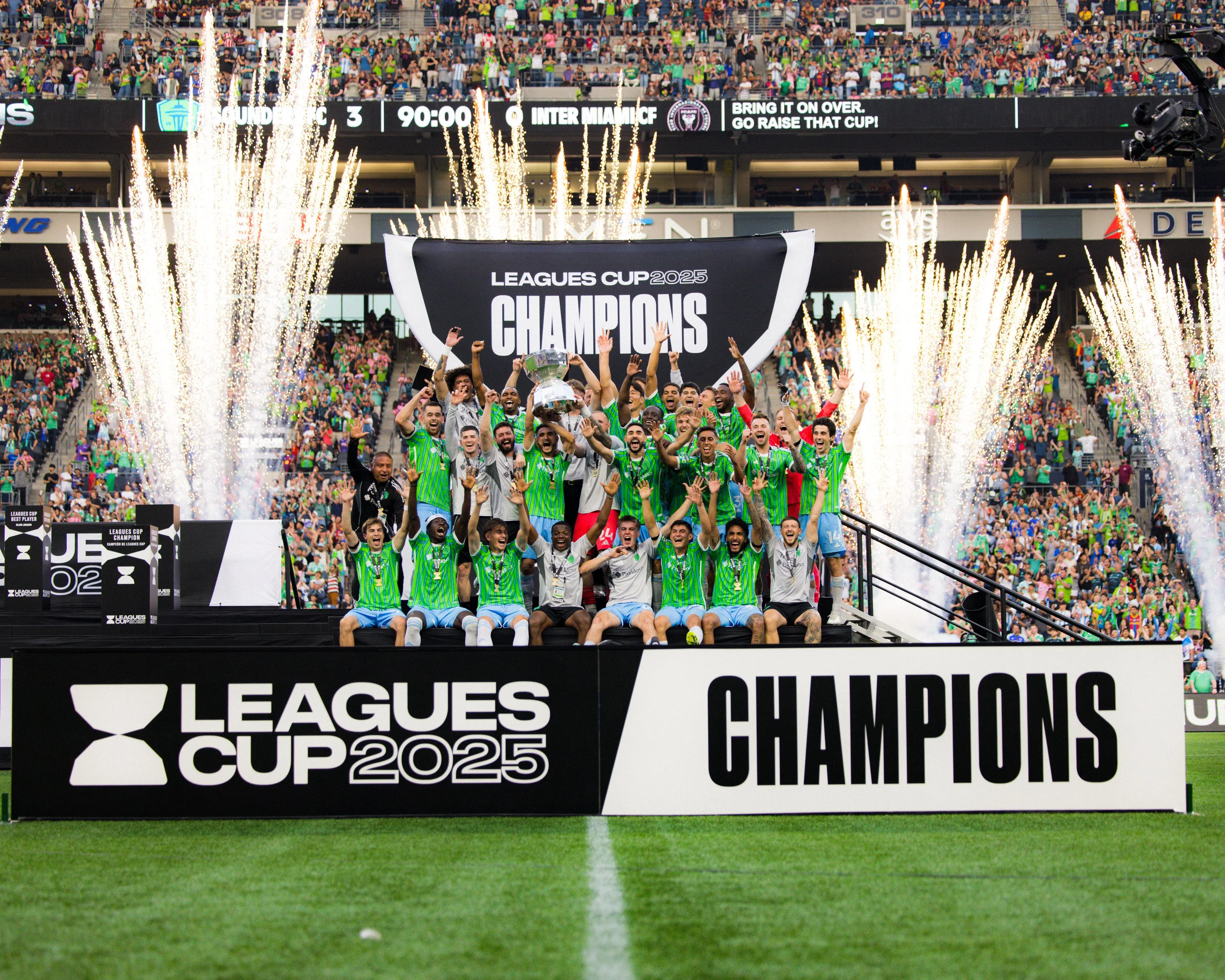 Can Seattle Sounders FC Conquer Messi's Inter Miami for Their First Leagues Cup Title?