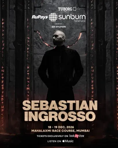 Sebastian Ingrosso headlines Sunburn Festival 2026 in Mumbai, December 18-19