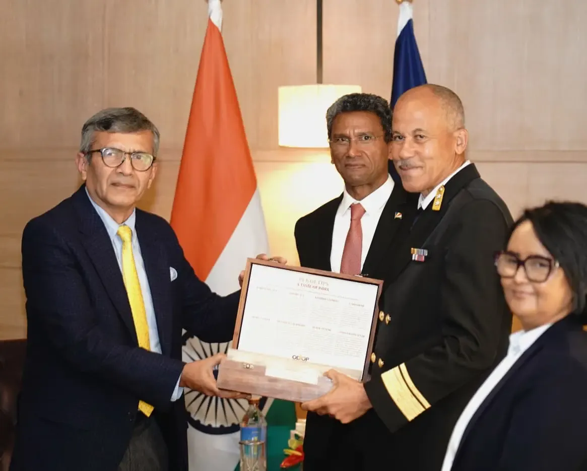 How Are Secretary Rajesh Kumar Singh and Seychelles Minister Barry Faure Strengthening Defence Ties?