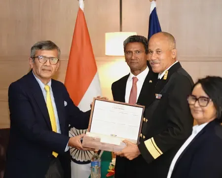How Are Secretary Rajesh Kumar Singh and Seychelles Minister Barry Faure Strengthening Defence Ties?