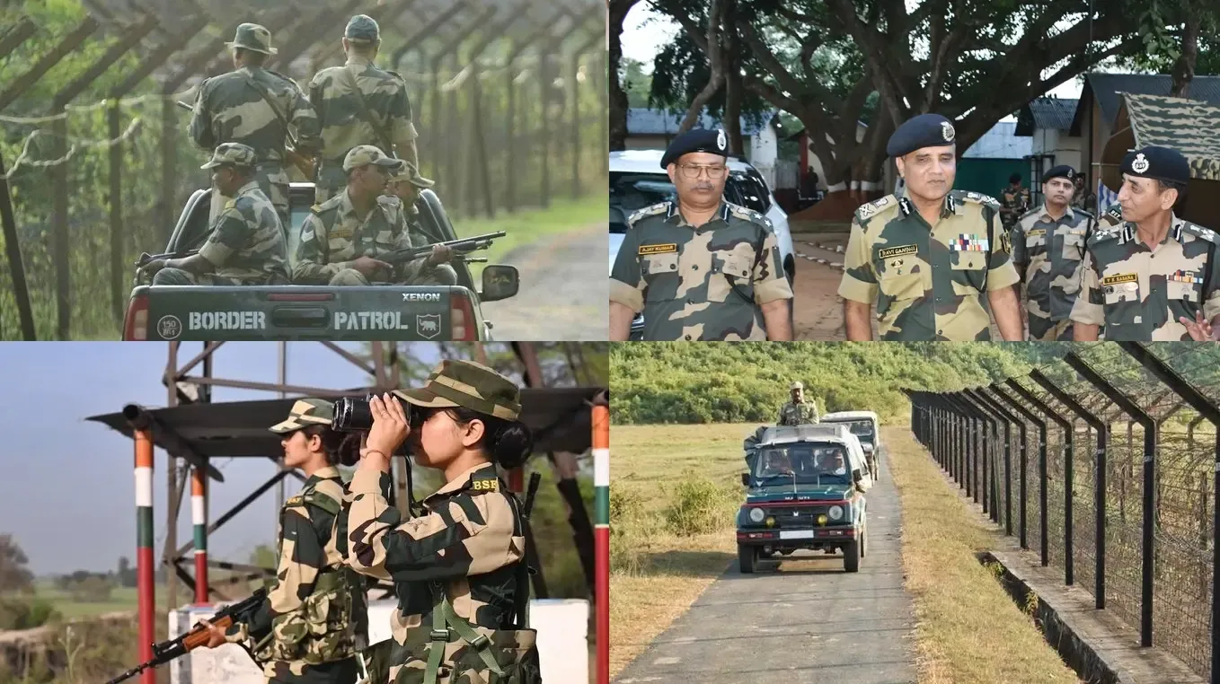 Heightened Security Measures Implemented Along the Tripura-Mizoram-Bangladesh Border Due to Militant Activity Reports