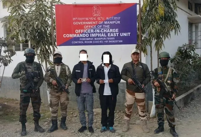 What Led to the Arrest of Five Militants and Recovery of Explosives in Manipur?