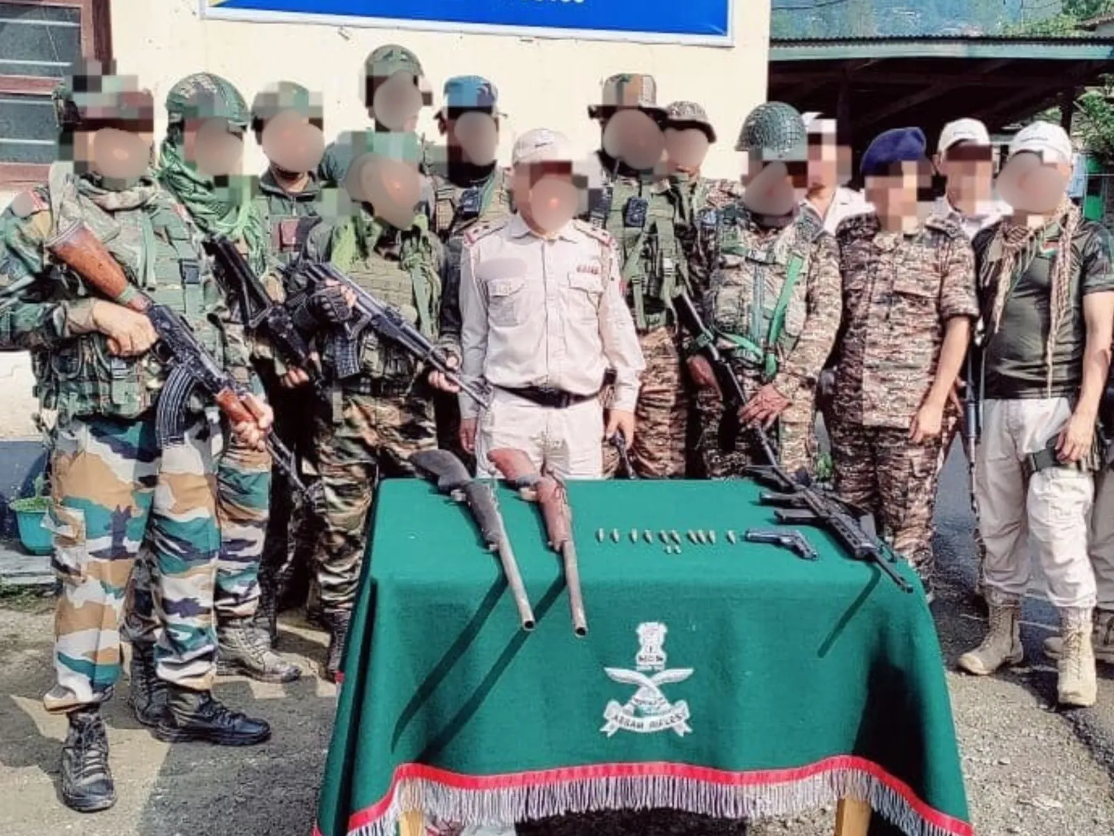 How Did Security Forces Capture 29 Militants and Seize Arms in Manipur?