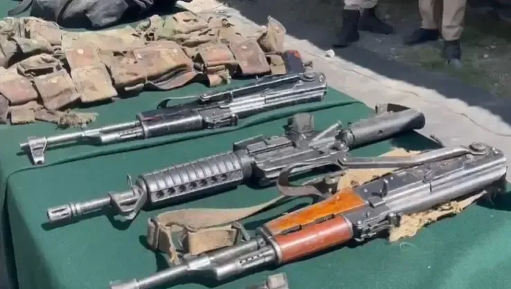 Massive Arsenal Seized from Killed Terrorists in Kishtwar, J&K