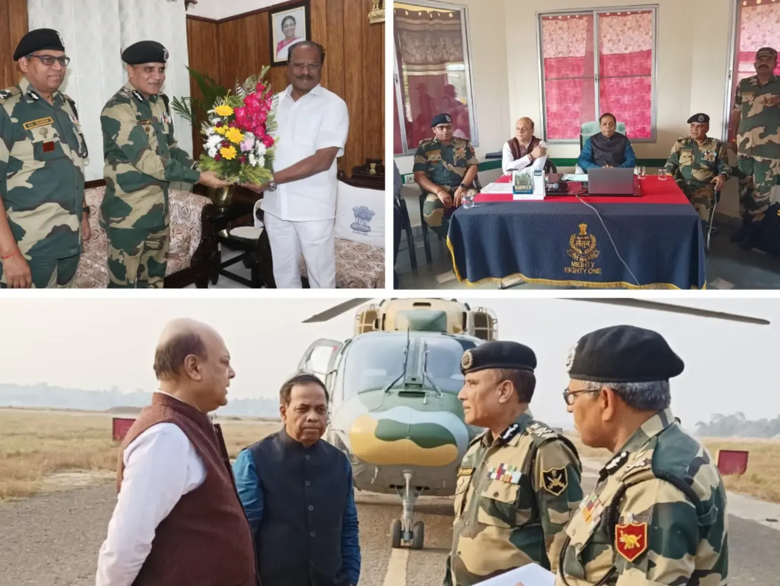 Enhanced Security Measures Implemented Along the India-Bangladesh Border in Tripura Prior to HM Shah’s 3-Day Visit and NEC Meeting