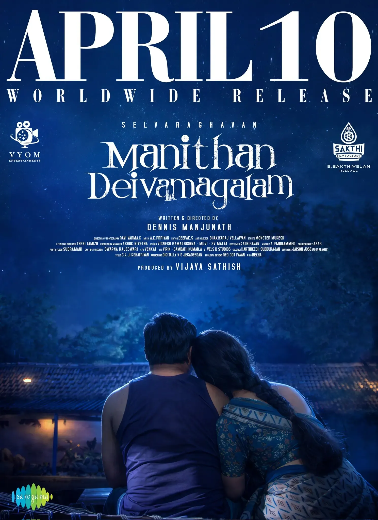 Selvaraghavan's 'Manithan Deivamagalam' Set for Global Release on April 10