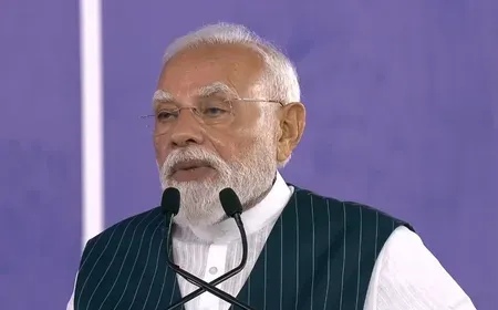 साणंद में सीजी सेमी OSAT का उद्घाटन: मोदी बोले — भारत अब चिप निर्माता, 500 करोड़ चिप्स का लक्ष्य