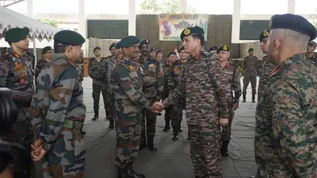 सेना प्रमुख जनरल धीरज सेठ ने मणिपुर में सुरक्षा समीक्षा की, 46 उग्रवादियों के आत्मसमर्पण के बाद ऑपरेशनल तैयारी जाँची