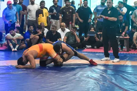 Deepak Punia claims 92kg gold as Senior Open Ranking Wrestling freestyle concludes in Gonda