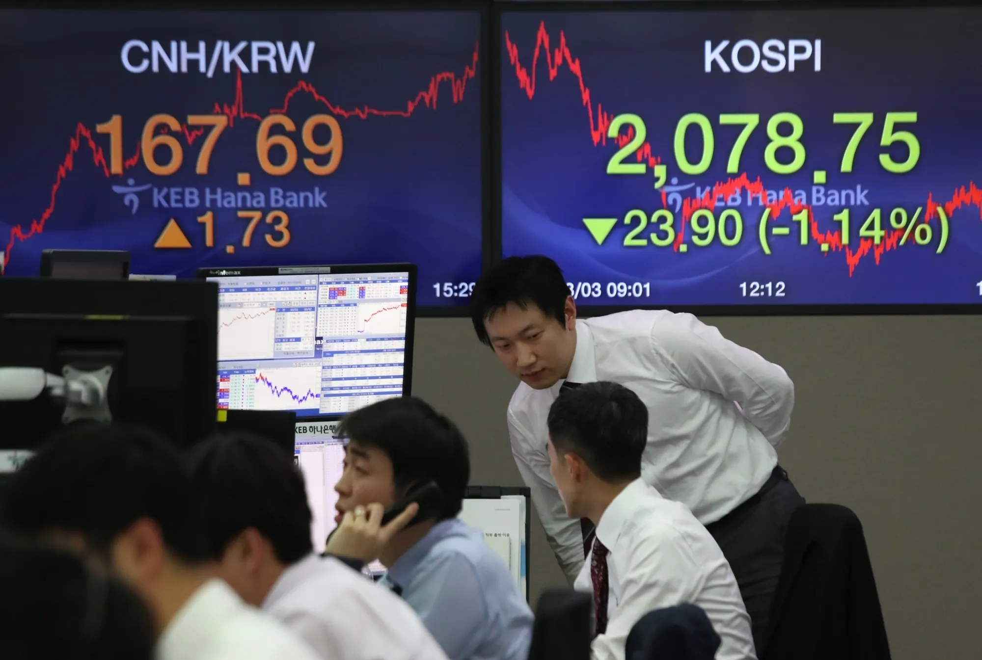 Seoul Stock Market Declines Amid US Monetary Policy Doubts