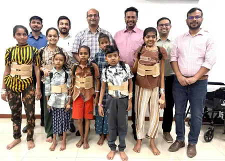 Transformational Spine Surgery for Seven Children in Ahmedabad