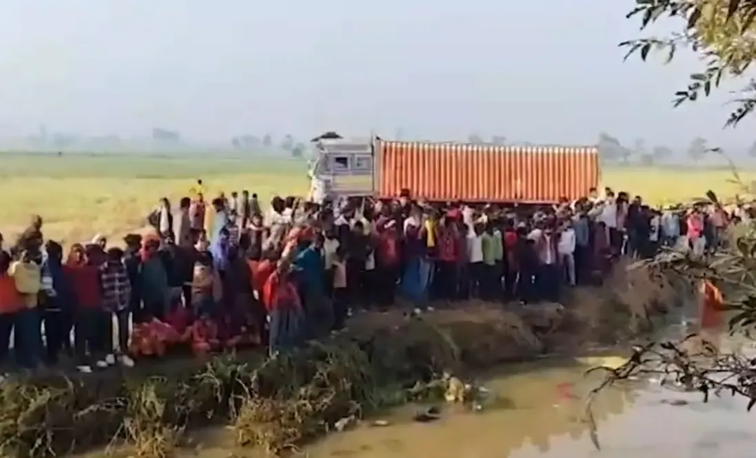 Tragic Road Accident Claims Seven Lives in Bihar, Locals Protest