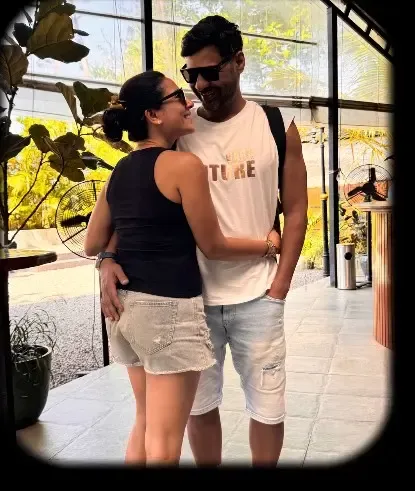 क्या शादी की सालगिरह पर कांची कौल ने पति शब्बीर अहलूवालिया को बताया 'घर'?