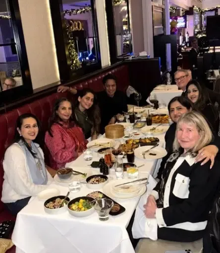 Did Shabana Azmi Kick Off the New Year by Indulging in Food?