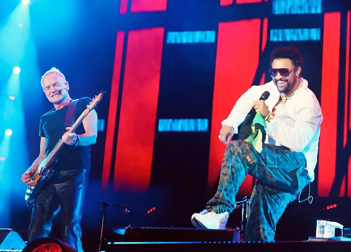 Shaggy wishes Sting 'Happy Bornday' as rock legend turns 75