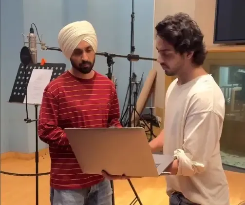 Did Shah Rukh Khan's son Aryan Khan trouble Diljit Dosanjh during ‘Tenu Ki Pata’ recording?