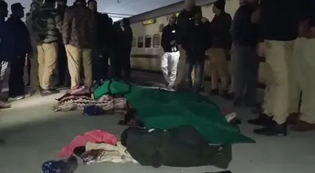 शाहजहांपुर में बड़ा रेल हादसा, एक ही परिवार के पांच लोगों की मौत