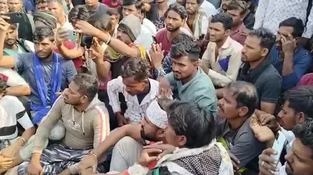 शाजापुर: कृषि उपज मंडी में मजदूर की मौत के बाद प्रदर्शन, 4 घंटे बाजार ठप