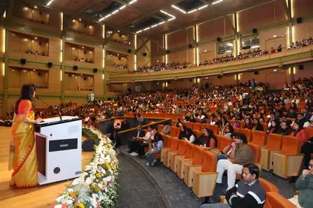 What is the Shallu Jindal Performing Arts Academy at JGU?