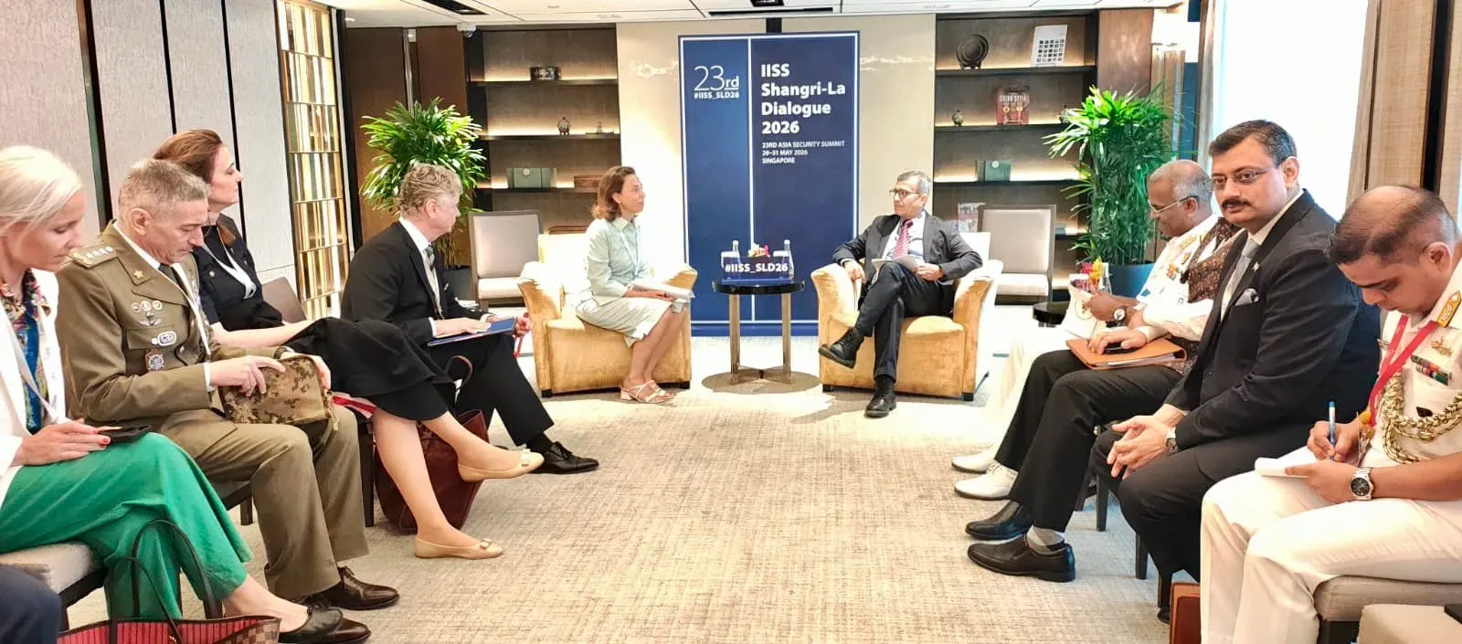 शांगरी-ला डायलॉग 2025: रक्षा सचिव राजेश कुमार सिंह ने EU, NATO और अमेरिकी कमांडर से की अहम बैठकें