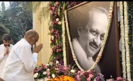 Did Sharad Pawar Honor Ajit Pawar's Memory with an Emotional Tribute?