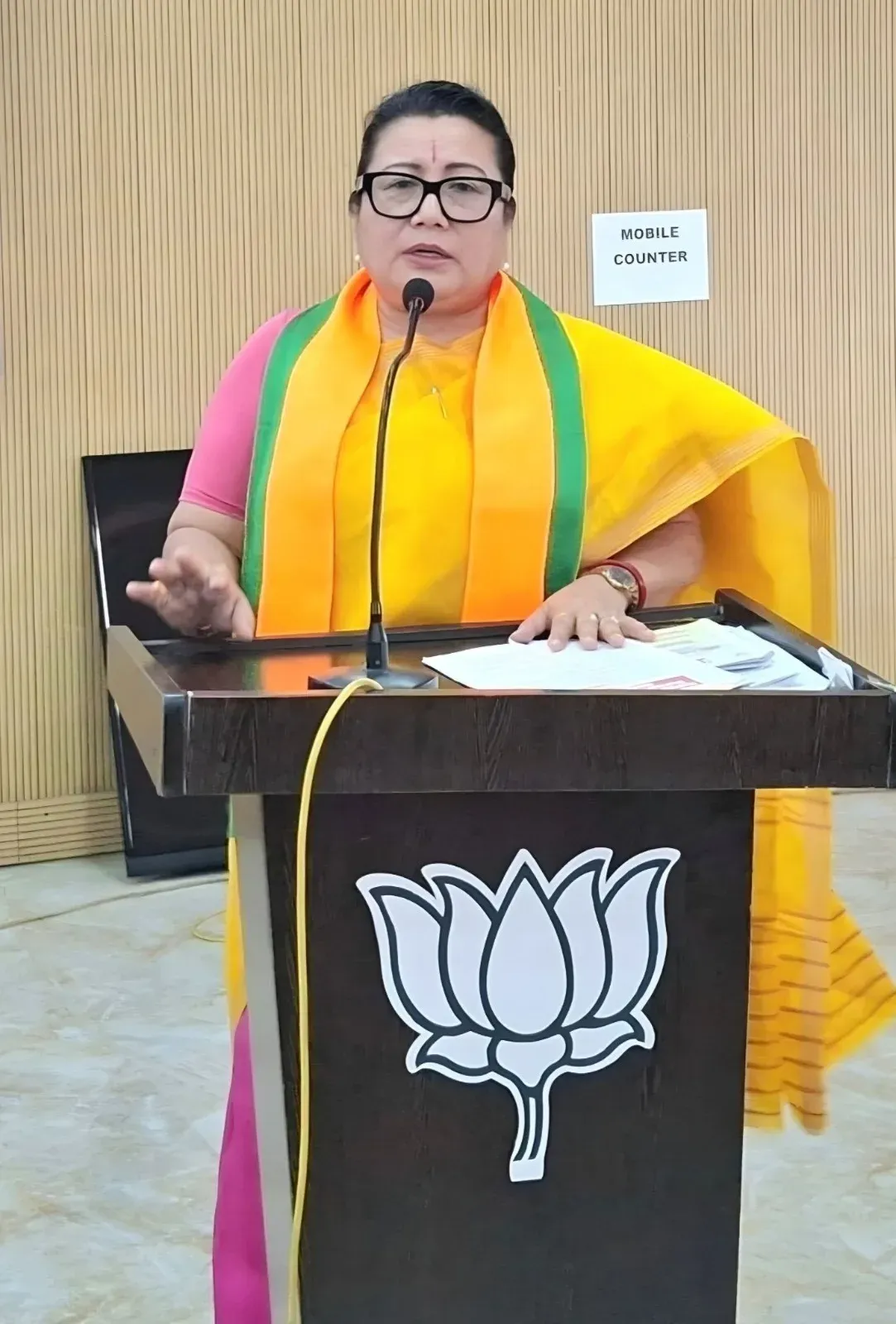 Sharda Devi nominated for Manipur Rajya Sabha seat on June 18