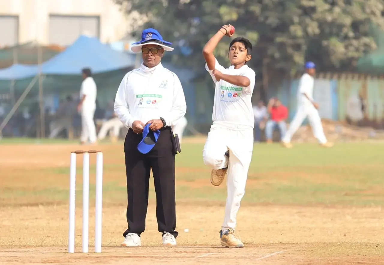 Shardashram Vidyamandir Secures Four-Run Victory in Mumbai Indians Interschool Cricket
