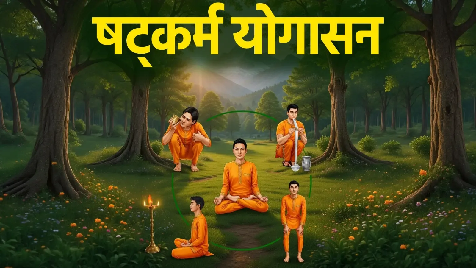 षट्कर्म योगासन: शारीरिक और मानसिक शुद्धि का एक अद्वितीय उपाय