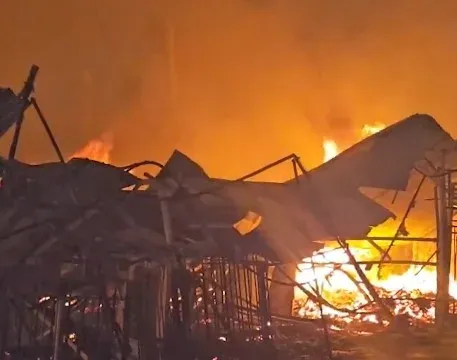 Shastri Park furniture market gutted in blaze; locals stone fire tenders over delayed response